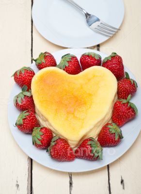 heart cheesecake