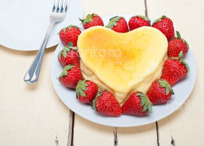 heart cheesecake