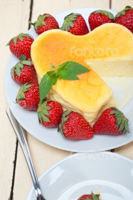 heart cheesecake