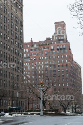 Park av under the rain