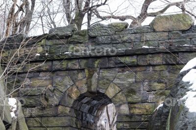 Top of the Ramble Stone Arch