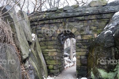 Ramble Stone Arch by the rocks