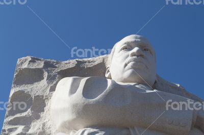 Martin Luther King`s face