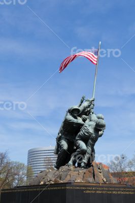 Marine Corps War Memorial in DC