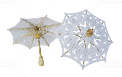 Lace Umbrellas with Sturdy Handle