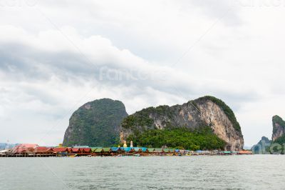 Koh Panyee or Punyi island, Thailand