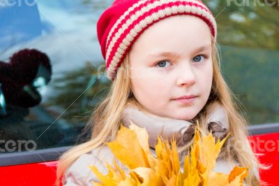 Girl in autumn