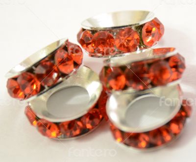 Orange Beads Spacer