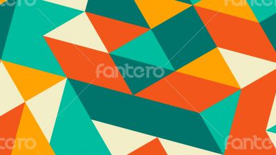 colorful irregular polygons