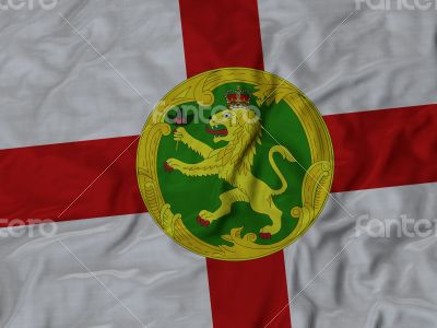 Alderney flag