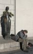 Romeo and Juliet. beggar in Munich