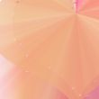 Orange background with heart-shaped lines