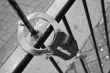 handcuffs broken on a fencing