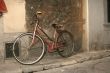 Old-time bicycle