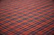 brown fabric background. shallow DOF.
