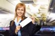 blond air hostess