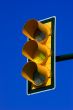 Yellow trafic light