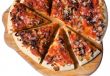 Pieces of cheese pizza