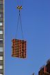 Hoisting concrete block