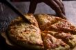 Pieces of cheese pizza
