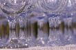 Bottom part of wine glasses