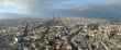 Panorama of Paris with a type on tour d,Eiffel