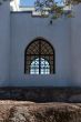Fragment of a wall of a chapel with a window