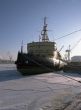 The Arctic ice breaker Krasin in port