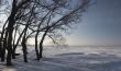 Spring morning on coast of the Finnish gulf