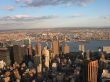 View from Empire State building on Manhattan