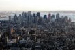 View from Empire State building on Manhattan