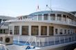 Upper deck of the passenger motorship