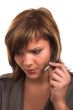 girl with headphone