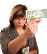 girl with money