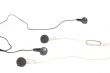 White and black headphones