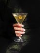 Martini with an olive