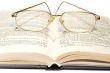 Book with glasses