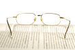 Glasses on white