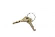 key on white