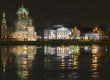 Night in country estate Ostankino