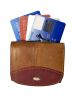 purse with plastic card