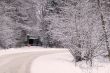 snow road