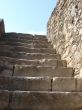 Antique ruins. A stairs