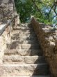 Antique ruins. A stairs