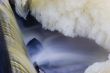 Frozen Waterfall and Ice Cristall
