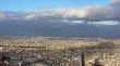Panorama of Paris with a kind on the Louvre