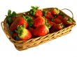 Strawberry in a basket