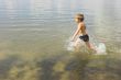 boy on rhe sea