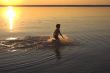 summer sunsen on the sea