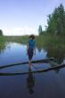 summer day on the lake